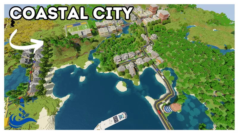 Minecraft Coastal City - Coastal City